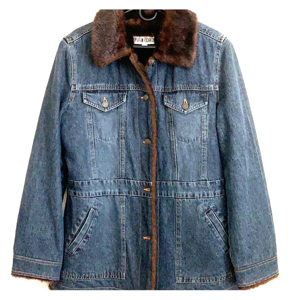 Women’s long jean jacket